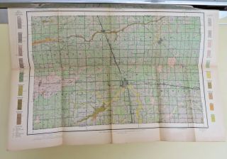 Antique Map 1912 Tipton County Indiana Goldsmith Windfall Sharpsville 13097