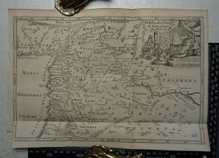 1747 Map Of Syria After Death Of Alexander The Great