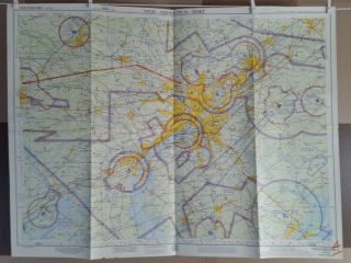 1965 Philadelphia (pa) Local Aeronautical Chart / Map,  20th Edition - 22 " X29 "