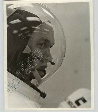 Apollo 11 Space Flight Nasa Pilot Michael Collins Astronaut Vtg 1969 Press Photo