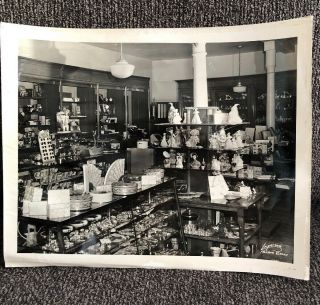 Vintage Harbor Beach,  Mi Laporson 8 " X 10 " Real Photo Corner Drug Store 1940 