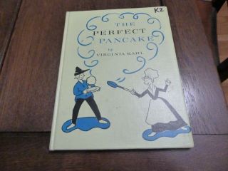The Perfect Pancake Virginia Kahl 1960 Rare Childrens Book