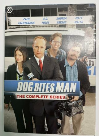 Dog Bites Man: The Complete Series (dvd,  2012,  2 - Disc Set,  Unrated) Rare
