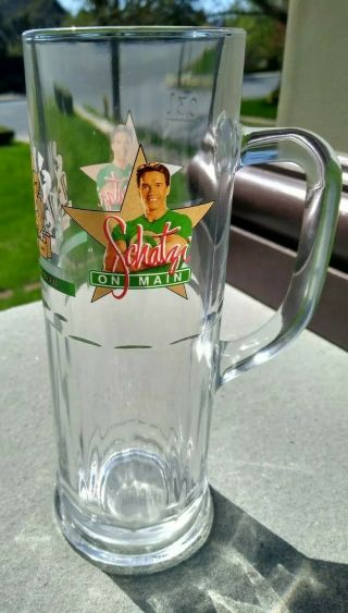 Rare Arnold Schwarzenegger Glass Mug Stein Gosser Beer Schatzi On Main