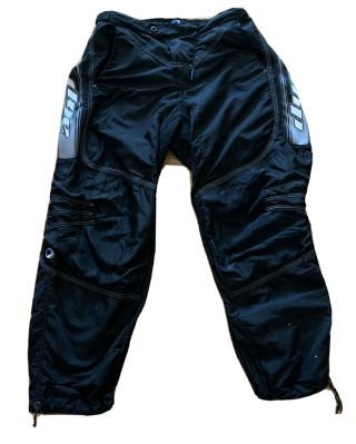 2004 Dye Paintball Pants Black/gray/blue Size Xl (rare)