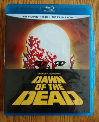 Dawn Of The Dead Rare Blu - Ray Oop 2007 Blue Underground Horror Night Day Zombie