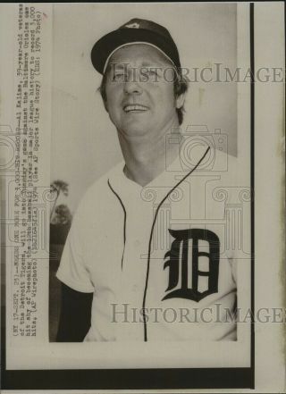 Vintage Photos 1974 Al Kaline Of The Detroit Tigers