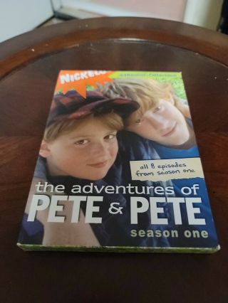 The Adventures Of Pete And Pete - Season One (dvd,  2005) Nickelodeon Rare Oop