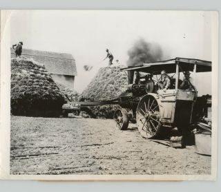 Rare Coal Burning Tractor On Farm In Homer Michigan Agriculture 1947 Press Photo