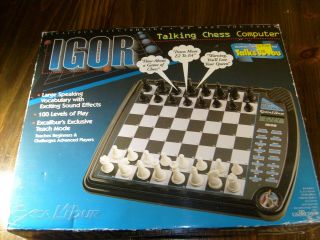 Igor Ii,  Electronic Chess Computer.  Rare 2nd Edition.  711e - 2