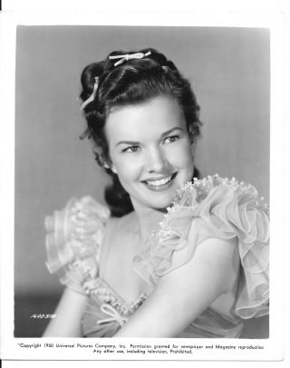 1950 Press Photo Gale Storm Universal Pictures " Curtain Call At Cactus Creek "