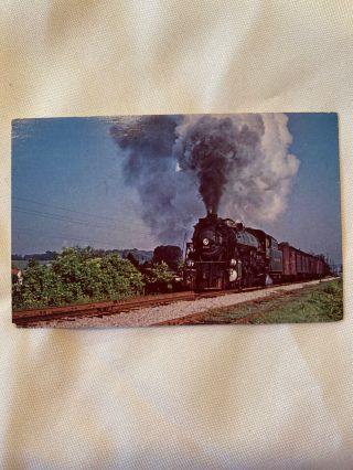 Southern Locomotive 1477 Vintage Train Railroad Post Card