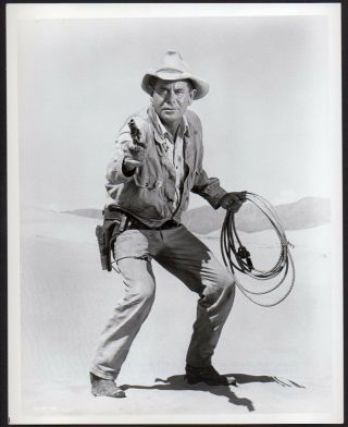 Glenn Ford 1958 Vintage Orig Photo Day Of The Evil Gun Cowboy Western Film