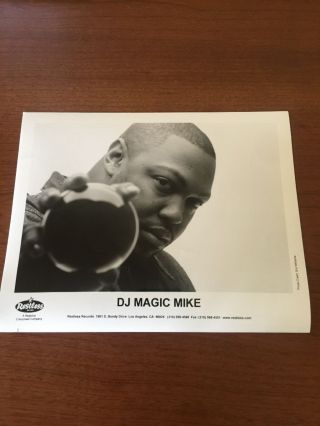 Dj Magic Mike 10x8 Vintage Press Photo - Restless Records