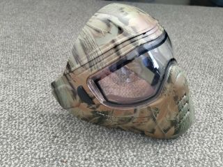 Rare Save Phace Jungle Justice Tactical Airsoft / Paintball Mask - Hunting Camo