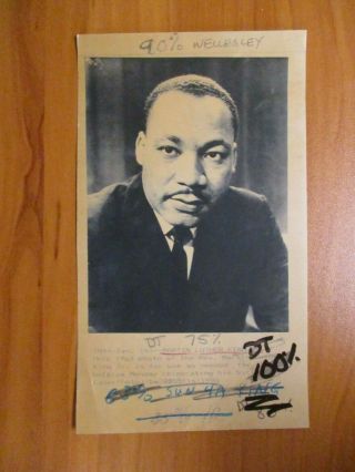 Vintage Wire Press Photo - Rev.  Martin Luther King Jr.  Holiday Celebration 1990