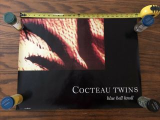 Cocteau Twins Promo Poster Blue Bell Knoll (1988) - Rare