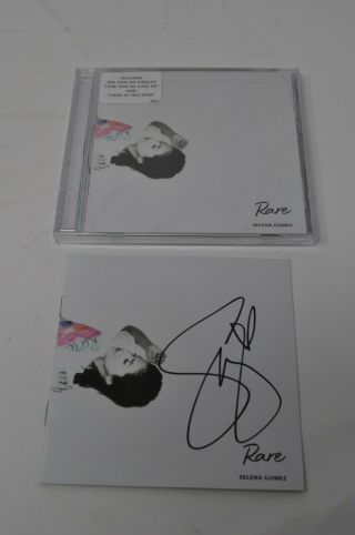Selena Gomez Rare Album Cd And Autographed Signed Rare Cd Booklet