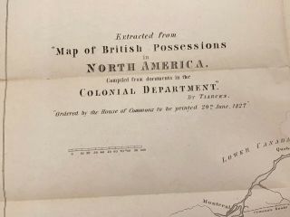 1827 Map of British Possessions in North America 2