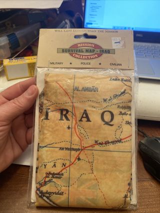 Task Force Logistics Theatre Of Operations Iraq Mission Survival Map
