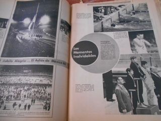 1968 ANNUAL newspaper MEXICO 68 OLYMPIC GAMES moon landing SHARON TATE RARE NEWS 2