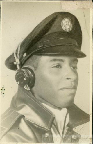1945 Tuskegee Airman Raymond Johnson Black Airforce Pilot
