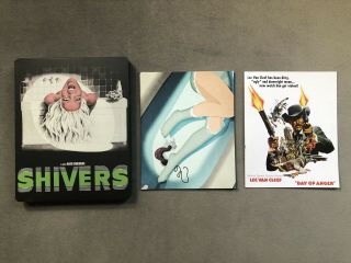 Shivers Steelbook Blu - Ray/dvd - Arrow Video Limited Edition Rare Oop