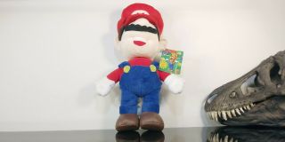 Vintage 1997 Talking Mario Plush Nintendo Rare