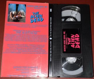 The Alien Dead VHS Horror Fred Olen Ray Genesis Home Video Cult Rare 2