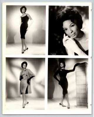 Vintage 1960s John E.  Reed Hollywood Glamour Photo Unknown Black Actress Model