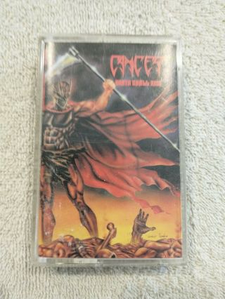 Cancer - Death Shall Rise - Cassette Tape Remarkably Rare