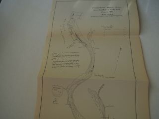 Antique Map - Connecticut River,  Conn From Hartflow to Rocky Hill,  1883 3