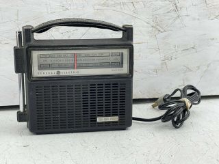 Vintage General P4810a Electric Two - Way Power Am - Fm Radio Rare