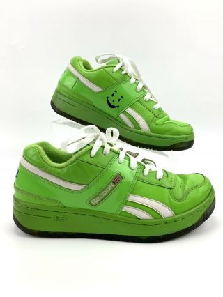 Reebok Classic Pro Rare Koolaid Lime Green Mens Unisex Shoes Size 9.  5 Sneakers