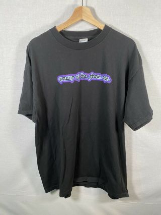 Queens Of The Stone Age Vintage Tour Shirt 2000’s Rare Size Xl Black Band