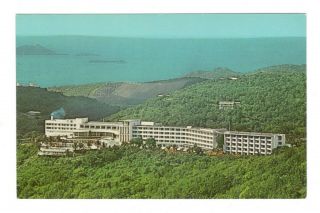 Aerial View Virgin Isle Hilton Hotel Vintage Postcard A135
