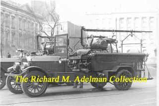 Fire Apparatus Photo 8x12 Fdny York City 1920 