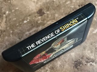 Revenge of Shinobi,  First Version Rare,  Godzilla Spiderman Batman Sega Genesis 3