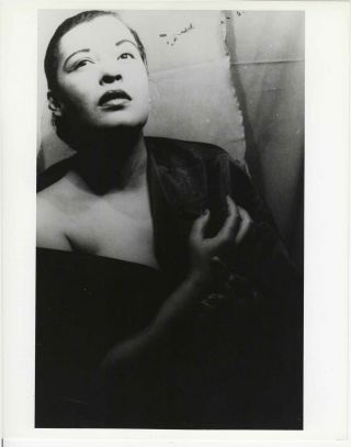 Billie Holiday,  African - American Jazz Singer,  By Carl Van Vechten - 8x10 Photo