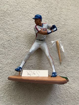 Rare Gartlan Darryl Strawberry Ny Mets Autographed 9” Ceramic Figurine 1990