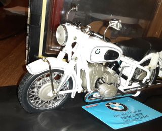 Rare Tootsietoy Bmw 1960 R60 - 2 Motorcylce 1:10 Scale Diecast -