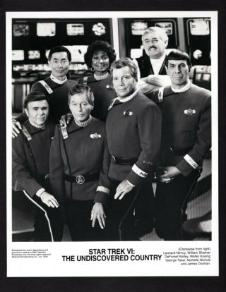 1994 Star Trek Star Trek Vi The Undiscovered Country Cbs Advertising Press Photo