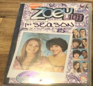 Zoey 101 Complete Season 1 Series Dvd Set Rare Oop Nickelodeon Tv Nick Vguc