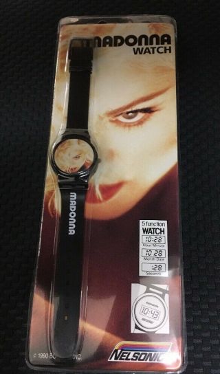 Madonna Official 1990 Blond Ambition Watch Rare Collectible