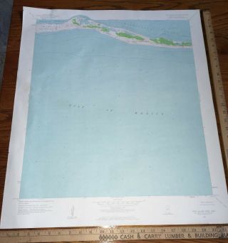 Horn Island West Ms 1960 Usgs Topographical Geological Quadrangle Topo Map