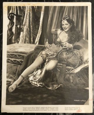 1949 Actress Hedy Lamarr Vintage Photo 8x10