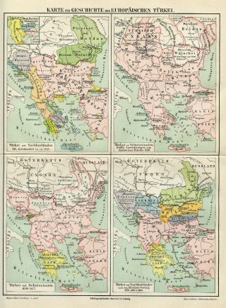1890 Map Of Ottoman 