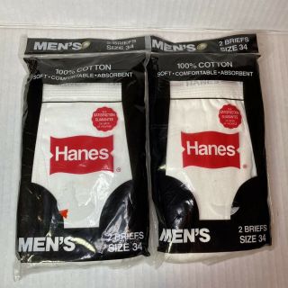 4 Vintage 1982 Nos Hanes Mens Brief Underwear Size 34 Rare 100 Cotton Usa
