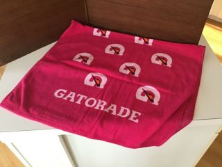 Gatorade Nfl Sideline Pink Breast Cancer Awareness Towel 24”x40” Rare