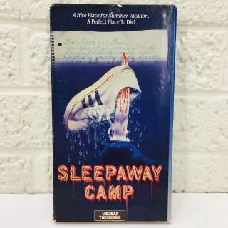 Rare‼ Sleepaway Camp Vhs Video Treasures Media Horror Slasher Gore Cult • Vguc‼